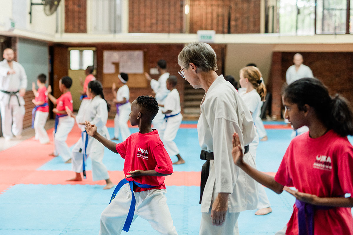 Pinetown JKA dojo through the years